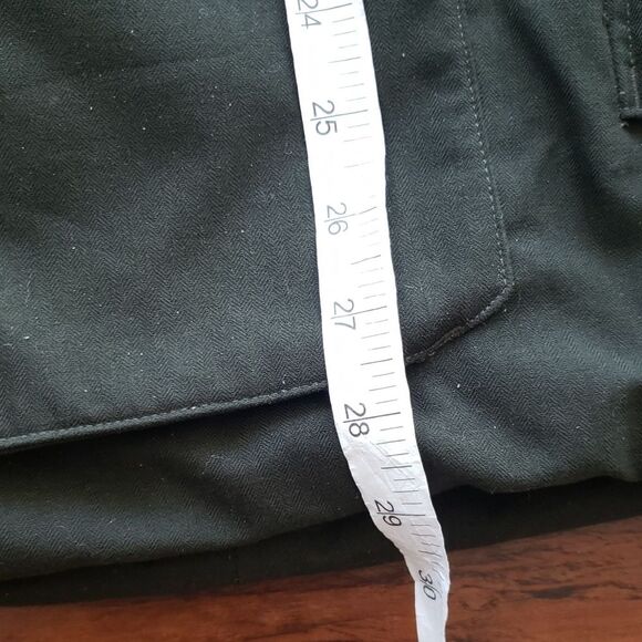 Northface Women's Green Parka Chic Feminine Winter Puffer Faux Fur Trim Size S - Picture 6 of 8